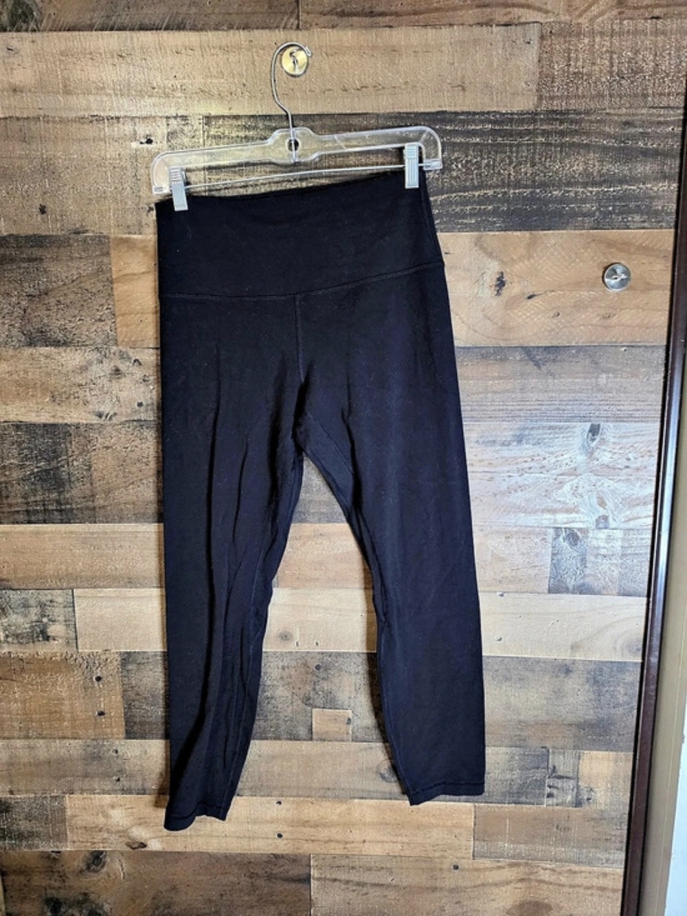 lululemon Align High-Rise Pant 25" Black Leggings Size 8
